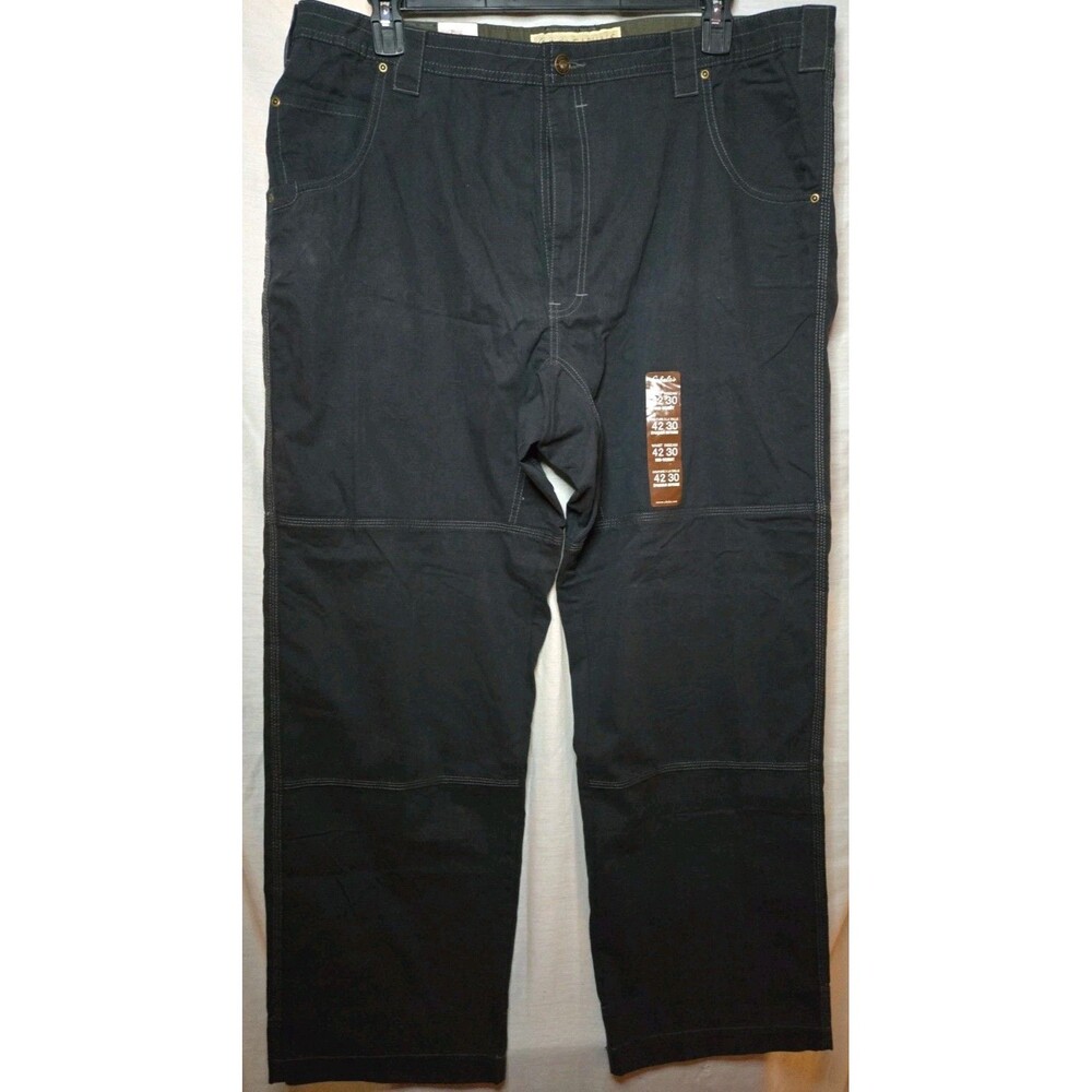 New WT CABELA's Men's Casual Grey Outdoor Cargo Pants, Mid-weight Sz 42 x 30